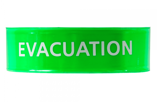 Brassard évacuation